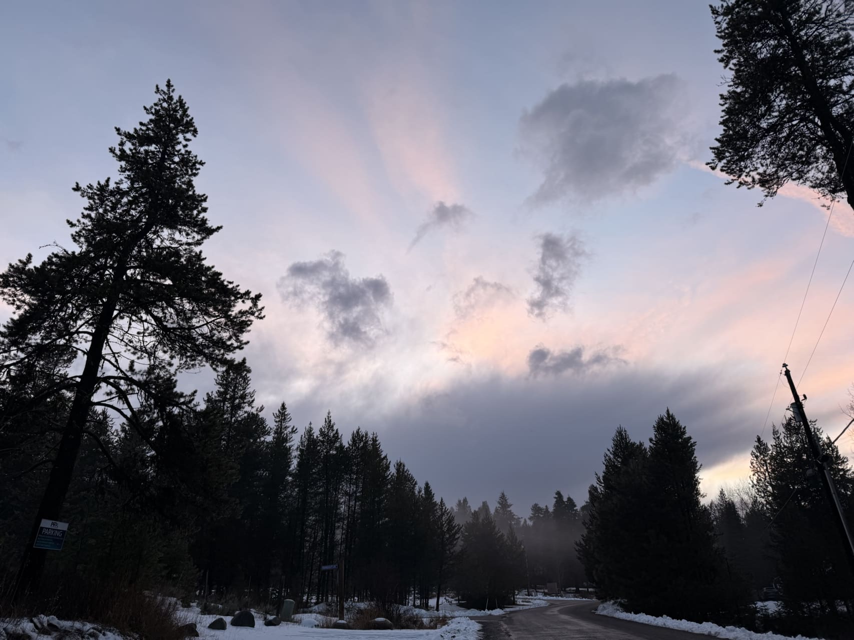 Decorative image of a sunset